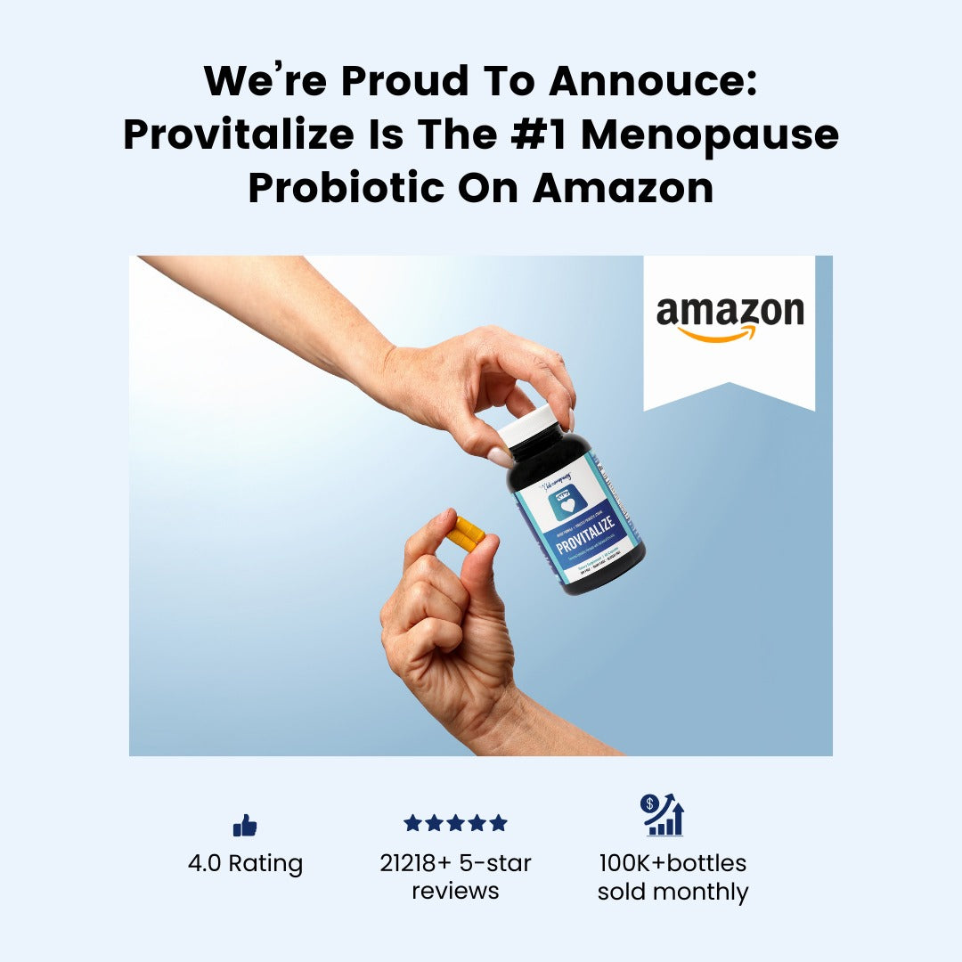 Provitalize | Best Natural Menopause Probiotic