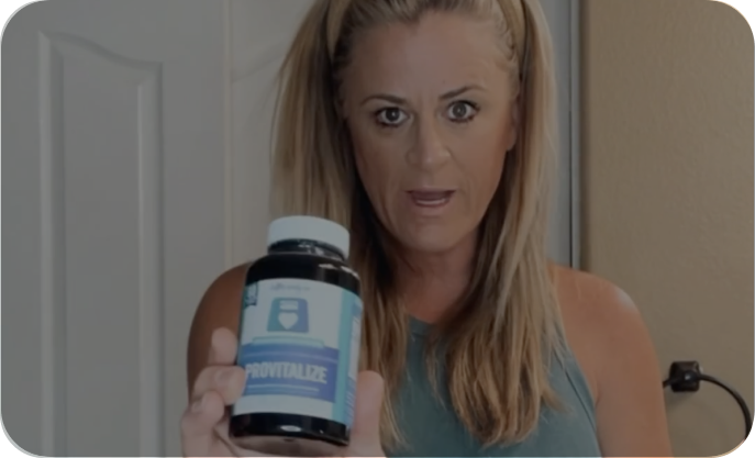 “With these 2 little pills, my bloating went down, my energy went up and no more hot flashes!”